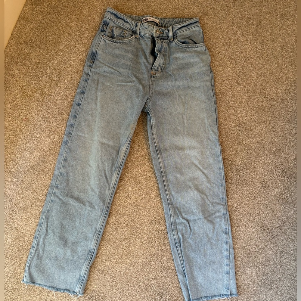 Zara TRF straight jeans